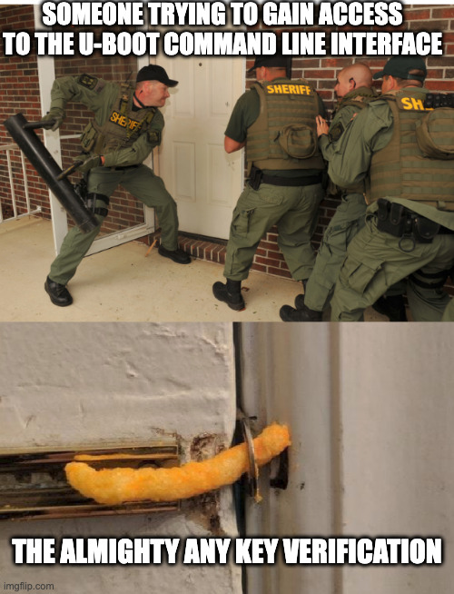 The legendary uboot press any key meme